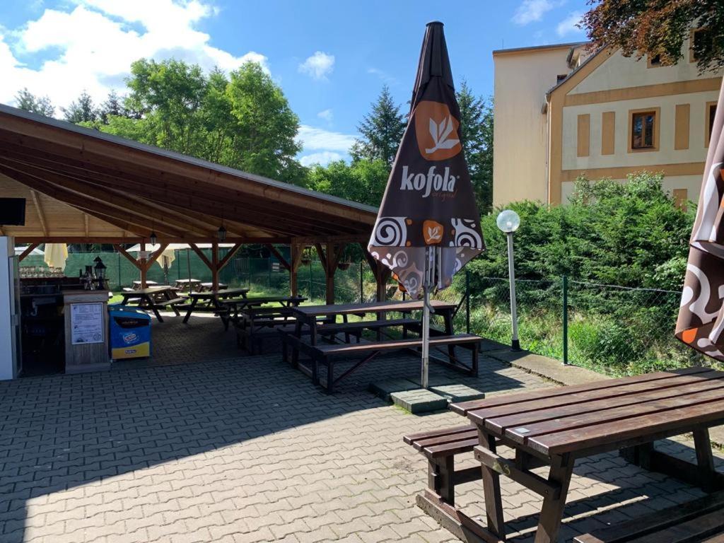 Pivovar Maly Janek - Restaurace, Penzion A Stany Jince Extérieur photo